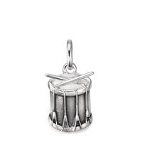 Anhänger Silber patiniert Trommel-113171
