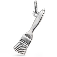 Anhänger Silber patiniert Pinsel-113717