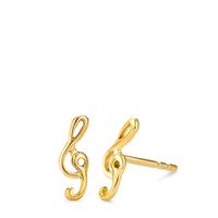 Ohrstecker 375/9 K Gelbgold Musik-172080