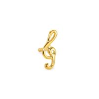 Ohrstecker 1 Stk 375/9 K Gelbgold Musik-172267