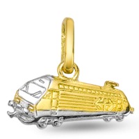 Anhänger 750/18 K Gelbgold Lokomotive-183204