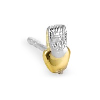 Ohrstecker 1 Stk 750/18 K Gelbgold Kuh