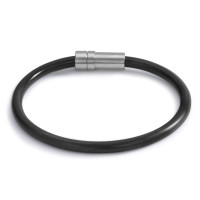 COLLECT Kautschuk Basis Armband mit Safe Lock System 19 cm-304889