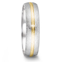 Partnerring Edelstahl, 750/18 K Gelbgold-306475