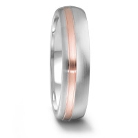 Partnerring Edelstahl, 750/18 K Rosegold-307511