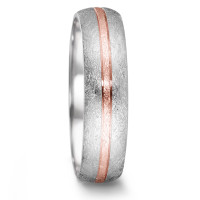Partnerring Edelstahl, 750/18 K Rosegold-307513