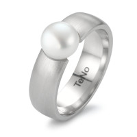 Fingerring Edelstahl Süsswasserzuchtperle-308089
