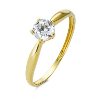 Fingerring 375/9 K Gelbgold Zirkonia-348353