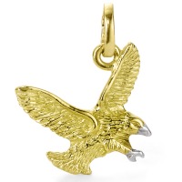 Anhänger 750/18 K Gelbgold Adler-503620