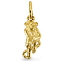 Anhänger 375/9 K Gelbgold bicolor Affe-511339