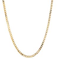 Panzer-Halskette 750/18 K Gelbgold 42 cm-522201