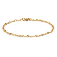 Armband 750/18 K Gelbgold 19 cm-523540