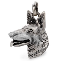 Anhänger Silber patiniert Schäferhund-524534