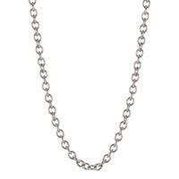 Anker-Halskette Edelstahl rund 55 cm-525344