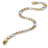 Armband 750/18 K Gelbgold, 750/18 K Weissgold 19 cm-526132