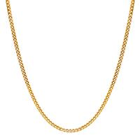 Panzer-Halskette 750/18 K Gelbgold 40 cm-528099