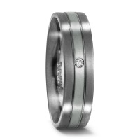 Partnerring Titan, 950 Platin Diamant 0.02 ct, w-si-529107