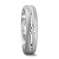 Partnerring 750/18 K Weissgold Diamant 0.07 ct, tw-si-529259