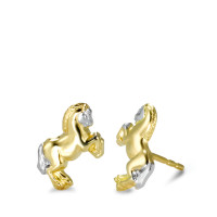 Ohrstecker 750/18 K Gelbgold Pferd-529613