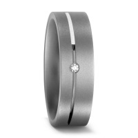 Partnerring Titan, Silber Diamant 0.02 ct, w-si-531866