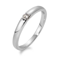Solitär Ring 750/18 K Weissgold Moissanite-532477