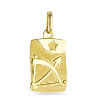 Anhänger 750/18 K Gelbgold Sternzeichen Schütze-534693