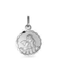 Anhänger Silber rhodiniert Schutzengel Ø13 mm-544755