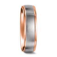 Partnerring 750/18 K Weissgold, 750/18 K Rotgold-544972