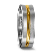 Partnerring 750/18 K Weissgold, 750/18 K Gelbgold-544985