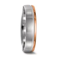 Partnerring 750/18 K Weissgold, 750/18 K Rotgold-545207