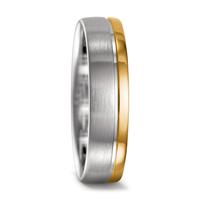Partnerring 750/18 K Weissgold, 750/18 K Gelbgold-545242
