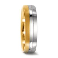 Partnerring 750/18 K Weissgold, 750/18 K Gelbgold-545247