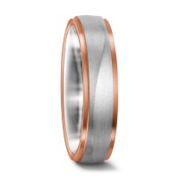 Partnerring 750/18 K Weissgold, 750/18 K Rotgold-545847