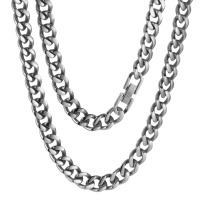 Collier Titan, Edelstahl 50 cm-546613