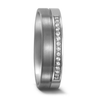 Partnerring Titan Diamant 0.15 ct, 15 Steine, w-si-546796