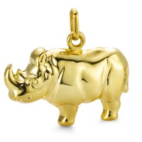 Anhänger 375/9 K Gelbgold Nashorn-547555