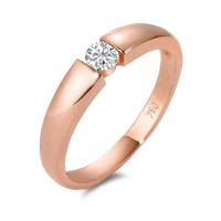 Solitär Ring 750/18 K Rotgold Moissanite-548580