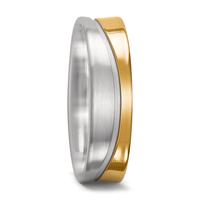 Partnerring 750/18 K Weissgold, 750/18 K Gelbgold-549118