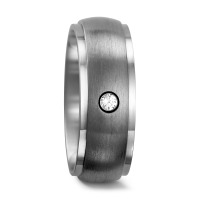 Partnerring Titan Zirkonia weiss, rund-551897