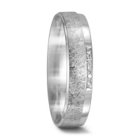 Partnerring 750/18 K Weissgold Diamant weiss, 0.025 ct, 5 Steine, w-si-553424