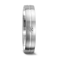 Partnerring 750/18 K Weissgold Diamant 0.015 ct, w-si-554007