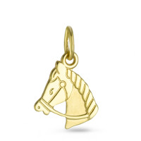 Anhänger 375/9 K Gelbgold Pferd-555201
