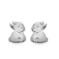 Ohrstecker Silber rhodiniert Hase-557128