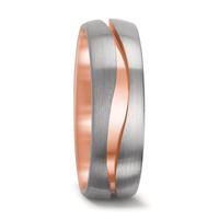 Partnerring 750/18 K Rotgold, 750/18 K Weissgold-558484