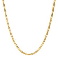 Panzer-Halskette 375/9 K Gelbgold 50 cm