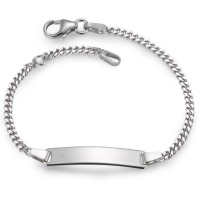 Gravurarmband 375/9 K Weissgold 14-16 cm verstellbar-561231