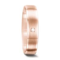 Partnerring 375/9 K Rosegold Diamant weiss, 0.015 ct, w-si-562125