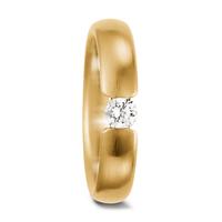 Partnerring 750/18 K Gelbgold Diamant 0.24 ct, tw-si-564625