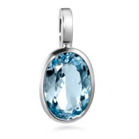 Anhänger 750/18 K Weissgold Topas blau-565870
