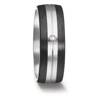 Partnerring Titan, Carbon Diamant 0.03 ct, w-si-567680